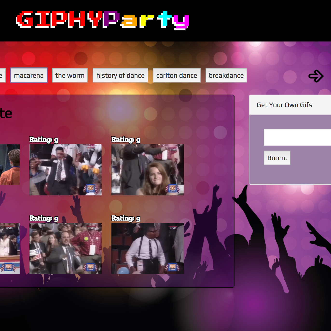 giphy party