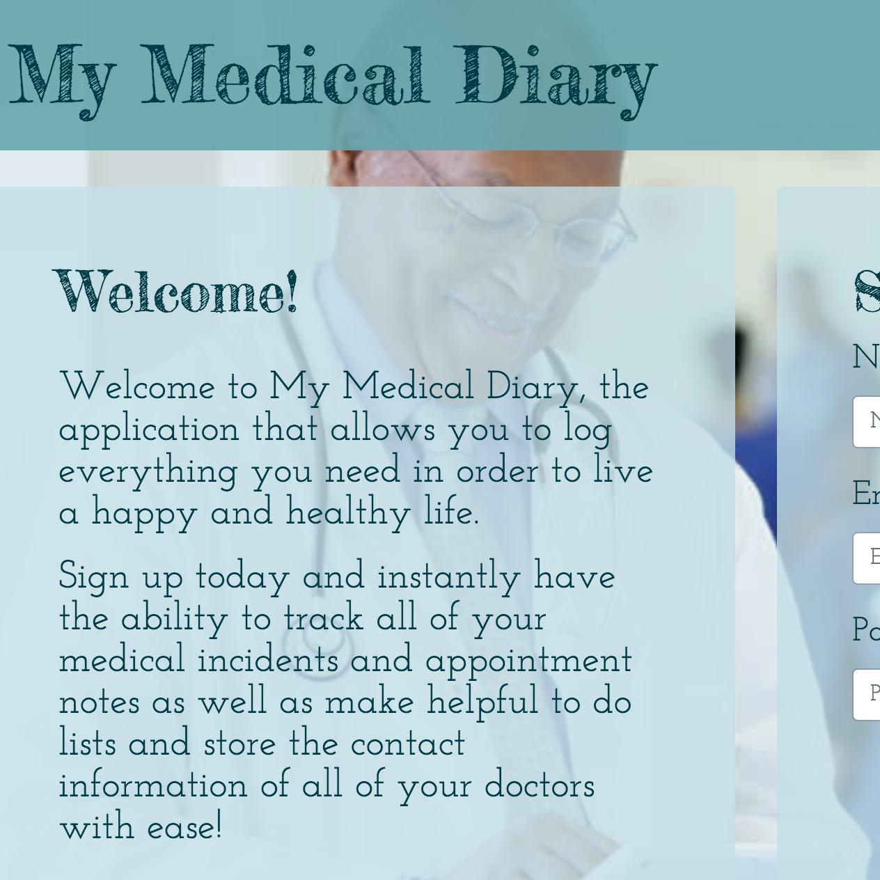 my medical diary